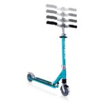 Детска сгъваема тротинетка FLOW ELEMENT COMFORT LIGHTS аква, Globber - Image 5