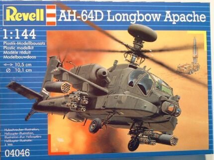 Сглобяем модел AH 64D Longbow Apache, Revell