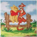 Диамантен гоблен Пух и Тигър, Craft Buddy