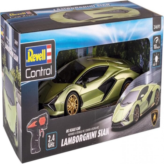 Автомобил с радио управление, Lamborghini Sián с RC RC автомобил Lamborghini Sián, Revell