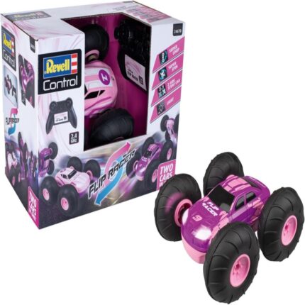 RC автомобил Flip Racer розов, Revell