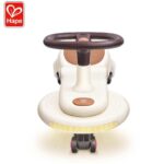 Балансираща количка с LED светлини бяла, Hape - Image 4