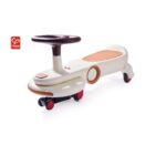 Балансираща количка с LED светлини бяла, Hape - Image 5