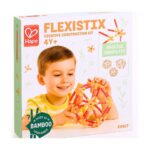 Бамбуков Конструктор Flexistix 66 части, Hape