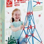 Бамбуков конструктор Айфелова кула 62 части, Hape
