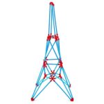 Бамбуков конструктор Айфелова кула 62 части, Hape - Image 2