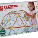 Бамбуков конструктор Flexistix 177 части, Hape