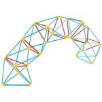 Бамбуков конструктор Flexistix 177 части, Hape - Image 3