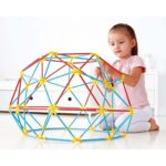 Бамбуков конструктор Flexistix 177 части, Hape - Image 5