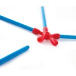 Бамбуков конструктор Flexistix кули 132 части, Hape - Image 4