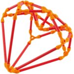 Бамбуков Конструктор Flexistix 66 части, Hape - Image 3