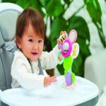 Бебешка активна играчка Въртящо се цвете, Infantino - Image 2