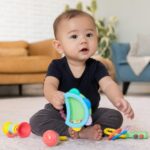 Бебешка дрънкалка и гризалка Тамбурина, Infantino - Image 2