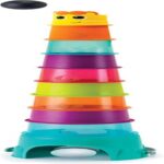 Бебешка играчка B Kids Чашки за подреждане Жираф, Infantino - Image 2