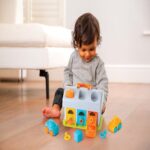 Бебешка играчка B Kids Сортер гараж, Infantino - Image 3