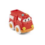 Бебешка играчка Количка с цветни колела, Infantino - Image 2