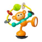 Бебешка играчка със залепване Маймунка, Infantino - Image 2