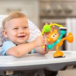 Бебешка играчка със залепване Маймунка, Infantino - Image 3