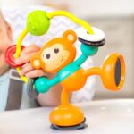 Бебешка играчка със залепване Маймунка, Infantino - Image 4
