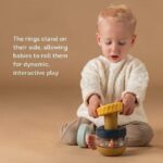 Кула с рингове за нанизване Мече, Taf Toys - Image 3