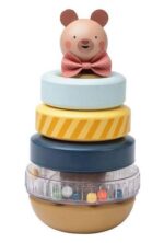 Кула с рингове за нанизване Мече, Taf Toys - Image 2