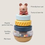 Кула с рингове за нанизване Мече, Taf Toys - Image 4