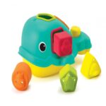 Бебешка играчка за баня Сортер кит, Infantino - Image 2