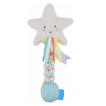 Бебешка дрънкалка на стик звезда, Taf Toys