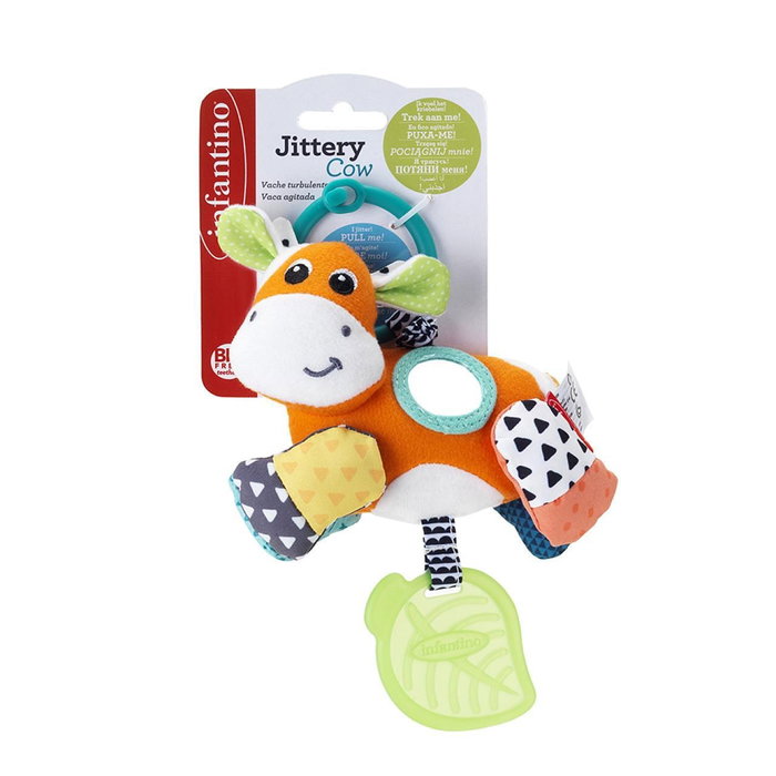 bebeska-meka-senzorna-igracka-infantino-krava-69177c0969451 Бебешка мека сензорна играчка Крава, Infantino