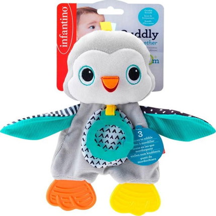 Бебешка мека сензорна играчка Пингвин, Infantino