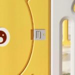 Сгъваема бебешка ограда Sunny Bear жълто бяла, Feelkids - Image 9