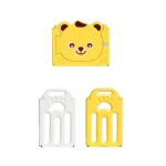 Сгъваема бебешка ограда Sunny Bear жълто бяла, Feelkids - Image 8