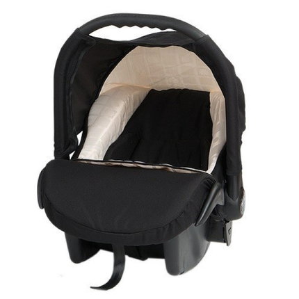 Бебешко кошче за кола Baby Merc Zipy, черно-бяло