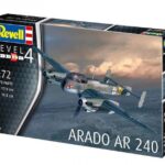 Сглобяем модел бомбардировач Arado AR 240 70 части, Revell