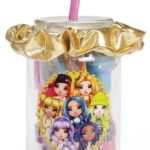 Бурканче с канцеларски материали Rainbow High, Totum