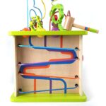Дървен куб с 5 активности, Hape - Image 6