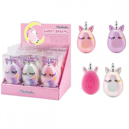 Четка за лесно разресване Little Unicorn, Martinelia