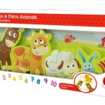 Числа и селскостопански животни пъзел, Hape