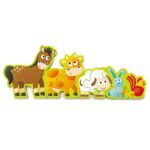 Числа и селскостопански животни пъзел, Hape - Image 2