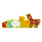 Числа и селскостопански животни пъзел, Hape - Image 3