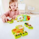 Числа и селскостопански животни пъзел, Hape - Image 4
