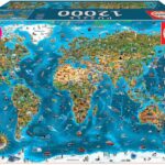Пъзел Чудесата на света 12000 части, Educa