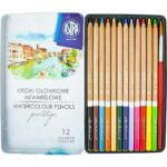 Цветни акварелни моливи Престиж 12 цвята, Astra