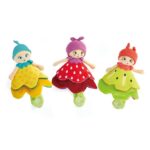 Мека шумяща играчка Цветорини, Hape - Image 2