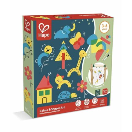 Цветове и форми 179 части, Hape