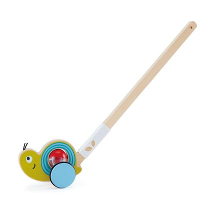 Дълга пръчка за бутане Охлюв, Hape