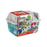 Дървен комплект Градски влак 48 части, Hape - Image 3