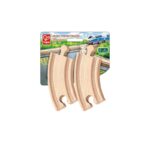 Дървени извити железопътни релси 4 броя, Hape