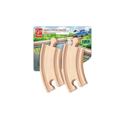 Дървени извити железопътни релси 4 броя, Hape