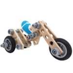 Дървен комплект Мотоциклет 34 части, Hape - Image 6